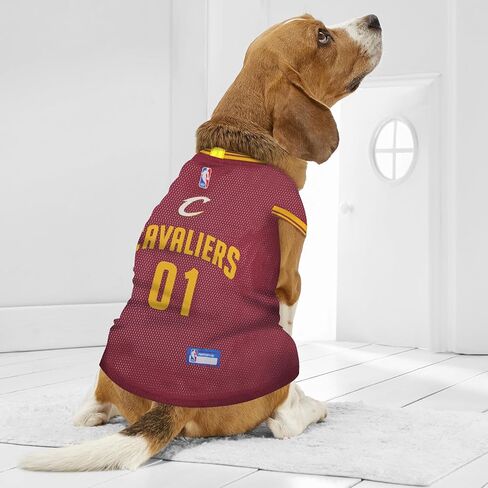 Pets First NBA Denver Nuggets Dog Jersey, Large - Tank Top Basketball Pet Jersey in Kuwait