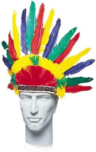 Indian Feather Headdress in Saudi Arabia