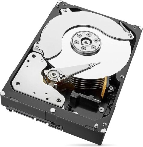 محرك أقراص صلبة داخلي سيجيت إكسوس 7E8 سعة 2 تيرابايت - CMR 3. 5 بوصة 512E SATA 6 جيجا/ثانية 7200 دورة في الدقيقة 256 ميجابايت كاش للشركات، مركز البيانات - تغليف مجاني للإحباط (ST2000NM000A) in Kuwait