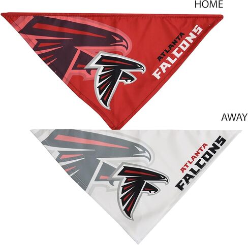 مجموعة Littlearth للجنسين للبالغين من الدوري الوطني لكرة القدم الأمريكية New England Patriots Home and Away Pet Bandana، لون الفريق، كبير in Saudi Arabia