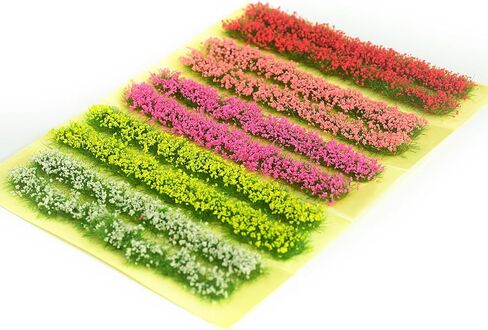 MAY.T الشجيرات المصغرة شجيرات أوراق الشجر التضاريس زخرفة السكك الحديدية مشهد السكك الحديدية مشهد ألعاب الحرب C in Kuwait