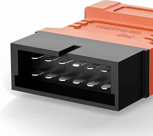 محول FOXWELL obd2 ذو 12 دبوسًا لجنرال موتورز، 12 دبابيس إلى 15 دبابيس أداة تشخيص الماسح الضوئي موصل obd ii، محول تحويل تمديد تشخيصي عالمي in Kuwait
