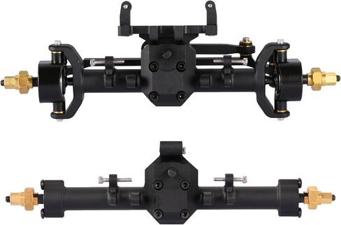 SCX24 Axles, CVD 52° Max Steering Angle SCX24 Axles, +5.5mm Widened SCX24 Upgrades for 1/24 RC Crawler Axial SCX24 Deadbolt JLU C10 Bronco Gladiator in Saudi Arabia