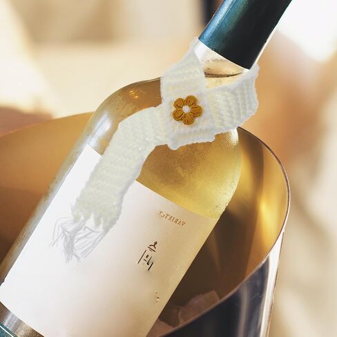 10pcs mini doll DIY doll scarf mini scarf kawaii doll scarf party favor doll supply doll accessory wine bottle scarf tiny scarf mini house doll scarf replaceable cotton white in Saudi Arabia