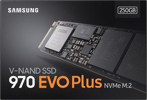 SAMSUNG 970 EVO Plus SSD 1TB, M.2 NVMe Interface Internal Solid State Hard Drive with V-NAND Technology for Gaming, Graphic Design, MZ-V7S1T0B/AM in Kuwait