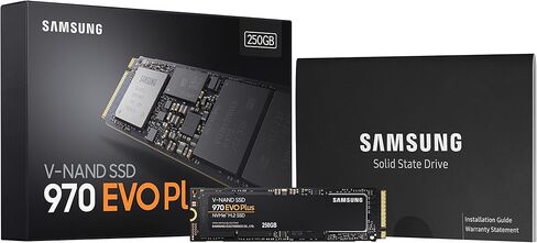 SAMSUNG 970 EVO Plus SSD 1TB, M.2 NVMe Interface Internal Solid State Hard Drive with V-NAND Technology for Gaming, Graphic Design, MZ-V7S1T0B/AM in Kuwait