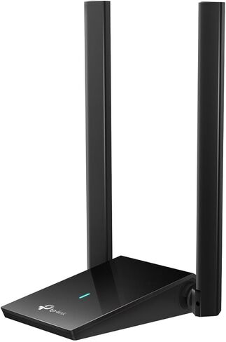 TP - لينك محول واي فاي USB للكمبيوتر (ارتشر تي 4 يو بلس)- محول شبكة لاسلكي ثنائي النطاق AC1300Mbps للكمبيوتر المكتبي مع هوائيات عالية الكسب 5 ديسيبل 2.4GHz/5GHz، يدعم ويندوز 10/8.1/8/7، ماك او اس in Kuwait