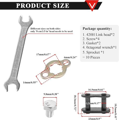 PRO BAT 428 13T 17mm دراجة نارية ضرس المحرك الأمامي لـ 50cc 70cc 110cc 125cc TaoTao Loncin Lifan Zongshen Roketa Coolster Sunl Chinese ATV Quad Dirt Pit Mini Bike Go Kart 4 Wheeler Moped in Kuwait
