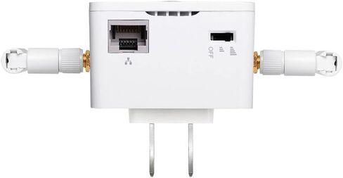 Edimax EW-7438RPn Mini New Version N300 Universal Wireless Range Extender/Wi-Fi Repeater/Wall Plug/Ethernet Port , White in Kuwait