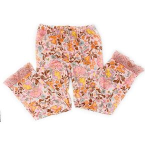 Victoria's Secret Satin Pajama Bottom Floral