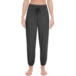 Women's Pajama Pants Viscose from Bamboo Stretchy Joggers Pants with Drawstring Comfy Lounge Sleep Pants Pj Bottoms S-XXL