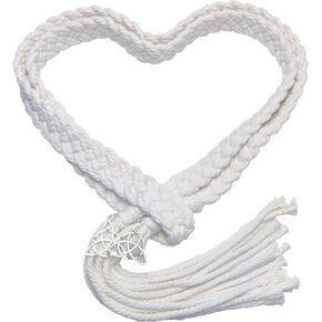 Wedding Lasso Rope,Wedding Cord Traditional Celtic Pattern Rustic ，Lasso Lazos para Boda Wedding Cord for Traditional Catholic Wedding Ceremony，Bridal Gift (Ivory)
