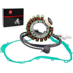 Stator & Gasket for Yamaha Wolverine 350 2000-2001 Big Bear 350 4WD 1997-1999 Big Bear 350 2WD 1999