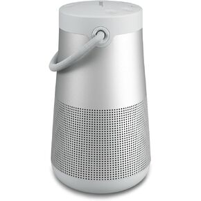 Bose SoundLink Revolve+ (Series II) Portable Bluetooth Speaker - Wireless Water-Resistant Speaker with Long-Lasting Battery and Handle, Silver