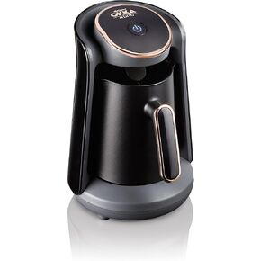 Arzum Okka Minio Automatic Turkish/Greek Coffee Machine, USA 120V UL, Black/Gold