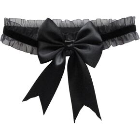 Charming Lace Thigh Ring with Bow - Cute and Sexy Body Jewelry for Women