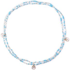 African Waist Beads for Women Layered, Belly Beads for The Waist Weight Loss, Permanent Plus Size Waist Beads