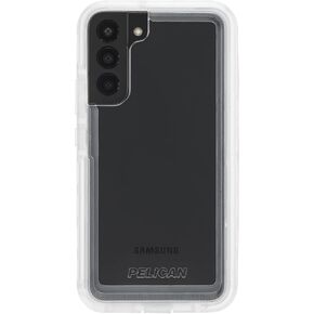 Pelican - Voyager Series - Case for Samsung Galaxy S22 Plus - Holster - Kickstand - Military Drop Protection - 6.6 Inch - Holster - Clear