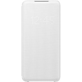 Samsung Galaxy S20 Case, LED Wallet Cover - Black (US Version with Warranty) (EF-NG980PBEGUS)