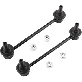 2Pcs Front Stabilizer Sway Bar End Links Kit Fit For Infiniti QX4 3.3L 3.5L 1997-2003, For Nissan Pathfinder 3.3L 3.5L 1996-2004 Replace# K90659 46G0048A 546180W000 546180W001 546183W400