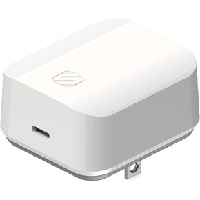 SCOSCHE HPDC60 Powervolt 60W USB Type-C Wall Charger Compatible with All Power Delivery 3.0, 2.0 and Standard USB-C Devices in Black