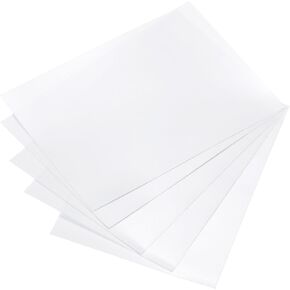 MECCANIXITY 4pcs Self Seal Clear Laminating Sheets 5"x7" Laminator Sheet Self Adhesive for Photos Documents, No Machine Needed in Kuwait