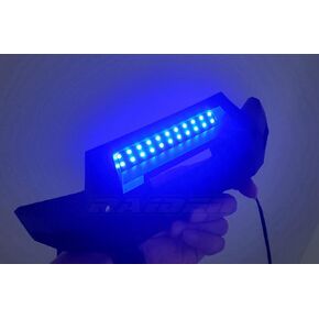 New Front Bumper LED Lamp Atmosphere Light for Traxxas 1/5 6S 8S X-MAXX 1/6 XRT - Blue