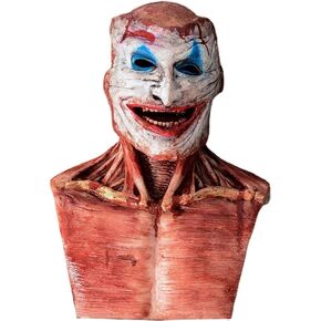 Joker or Ghost Rider Double Mask Tear-Off Type,Creepy Halloween Skull Mask With Movable Jaw Double-Layer Zombie mask