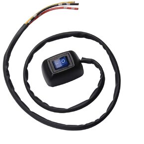 Rocker Toggle Switch DC12V/10A 24V/5A SPST ON-Off Wired LED Paste DIY Switch for Car Boat Marine Truck RV