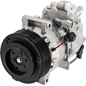 AC Compressor and A/C Clutch Replacement for Infiniti EX35 EX37 FX35 FX37 G37 M37 Q40 Q60 Q70 Q70L QX50 QX70 Replacement for Nissan 370Z, 92600-1CB0A 92600-1CB0B