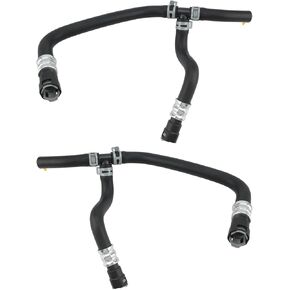 25862087 Inlet Outlet Heater Hose 2pcs Fit for Saturn Outlook for GMC Acadia for Buick Enclave for Buick Enclave 2007-2017