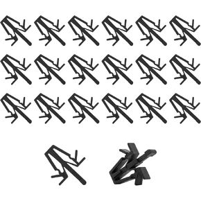 20 قطعة من مشابك الشواية الأمامية، مشابك تثبيت من النايلون لاستبدال السيارات OEM#90467-12040 لتثبيت شواية السيارة، مشابك السيارة وإكسسوارات السيارات المتوافقة مع Toyota RAV4 Pickup Tacoma in Kuwait