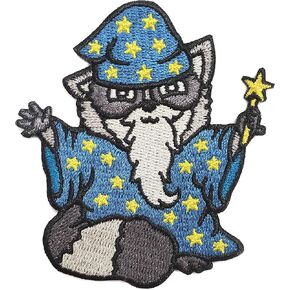 Wizard Raccoon Patch - Hook and Loop Tactical Morale Patch