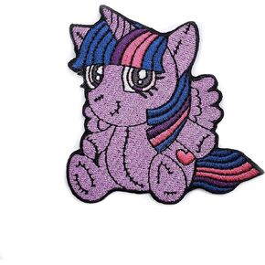 Purple Unicorn Pony Patch - Hook and Loop Tactical Morale Patch