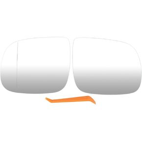 ApplianPar Left and Right Side Door Mirror Glass with Backing Plate Heated for Audi Q5 2009-2017 Q7 2010-2015 SQ5