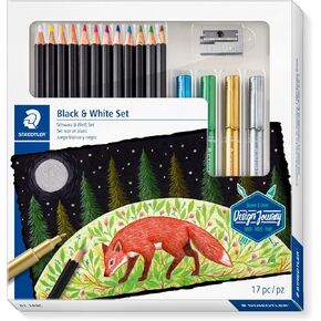 مجموعة الألوان المائية STAEDTLER 61 14610C Design Journey - مجموعة مختلطة للمبتدئين في الرسم (عبوة من 18 قطعة)