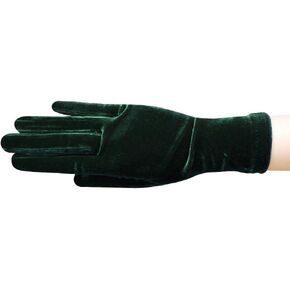 Stretch Velvet Gloves Wrist Length 2BL