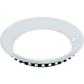 United Pacific 15-inch Polished Stainless Steel Wide Style Universal Beauty Rim (4/Set)
