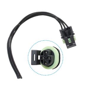 12085539, 433 Engine Oil Pressure Switch Connector Pigtail 4 Wire Black for PT149 PT2325 12085539 88862244 1P1056 S638