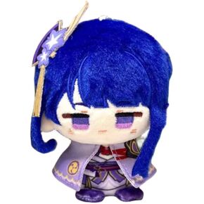Gane Arlecchino Sigewinne Yae Miko Cute 12cm Plush Bag Pendant Keychain Gifts (Arlecchino)