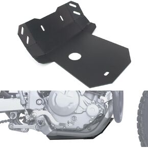 Xitomer 4mm Motorcycle Skid Bash Plate Fit for KLX230 2020-2024 KLX230R 2020-2024 KLX230S KLX230SM 2020 2021 2022 2023 2024 Motorcycle Skid Plate