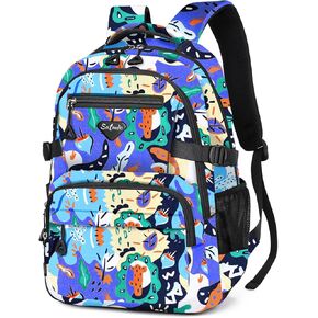 Casual Lightweight Backpacks for Boys & Girls, School Bookbags, 15 "Laptop Backpack, Travel Bag (212-hei)