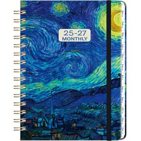 مخطط شهري 2025-2027 - مخطط شهري لمدة 3 سنوات 2025-2027، يناير 2025 - ديسمبر 2027، 6.4 بوصة × 8.5 بوصة، مخطط/تقويم 2025-2027 مع 36 علامة تبويب شهرية، صفحة ملاحظات، جيب داخلي، مثالي على المدى الطويل تخطيط in Kuwait