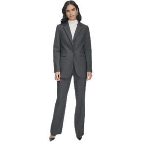 Calvin Klein Women's One Button Lux Blazer