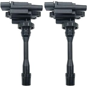 Ignition Coil Packs Set Of 2 Compatible With Chrysler Sebring Dodge Stratus Mitsubishi Mirage Galant Eclipse Lancer Outlander 2.0 2.4 L4 Replacement For MD362907 UF295 C1257