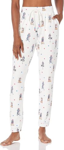 PJ Salvage womens Loungewear Star Spangled Banded Pant in Saudi Arabia