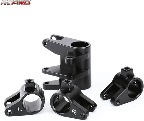 مجموعة تركيب وصلة أنبوب المحور الألومنيوم RCAWD AXI232071 لأجزاء الترقية المحورية 1/10 SCX10 PRO AXI03028 (أسود) in Saudi Arabia