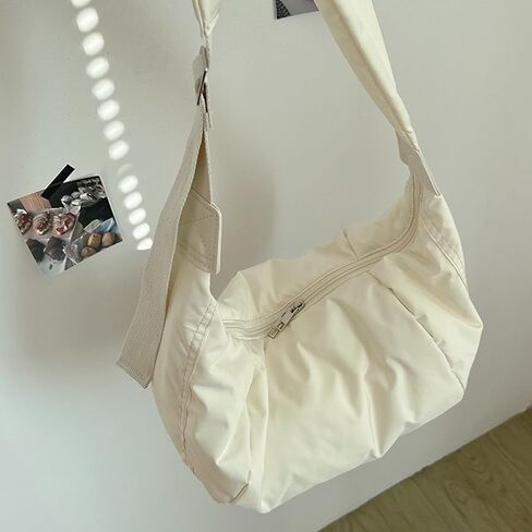 Barsine Hobo Crossbody Bag for Women Crescent Sling Bag Quilted Puffer Cross body Bag Lightweight in Saudi Arabia