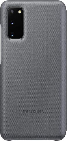 جراب Samsung Galaxy S20، جراب محفظة LED - أسود (نسخة الولايات المتحدة مع ضمان) (EF-NG980PBEGUS) in Kuwait
