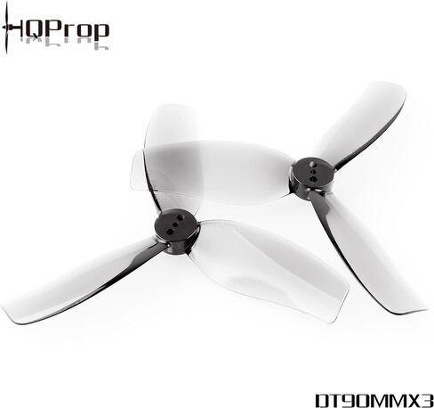 16 قطعة HQProp Duct-T90MMX3 رمادي (8CW+8CCW) لـ Cinewhoop in Saudi Arabia